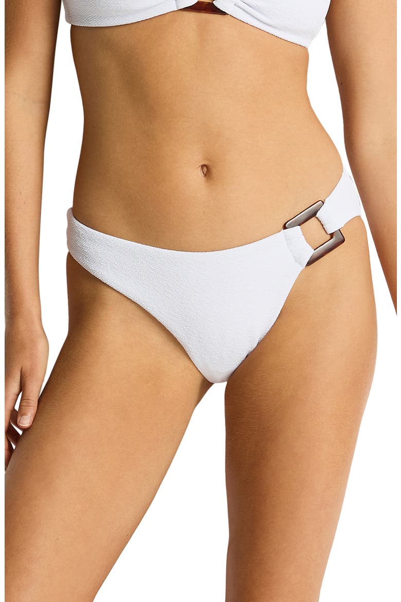 Ring Bikini Bottoms, Main, color, WHITE