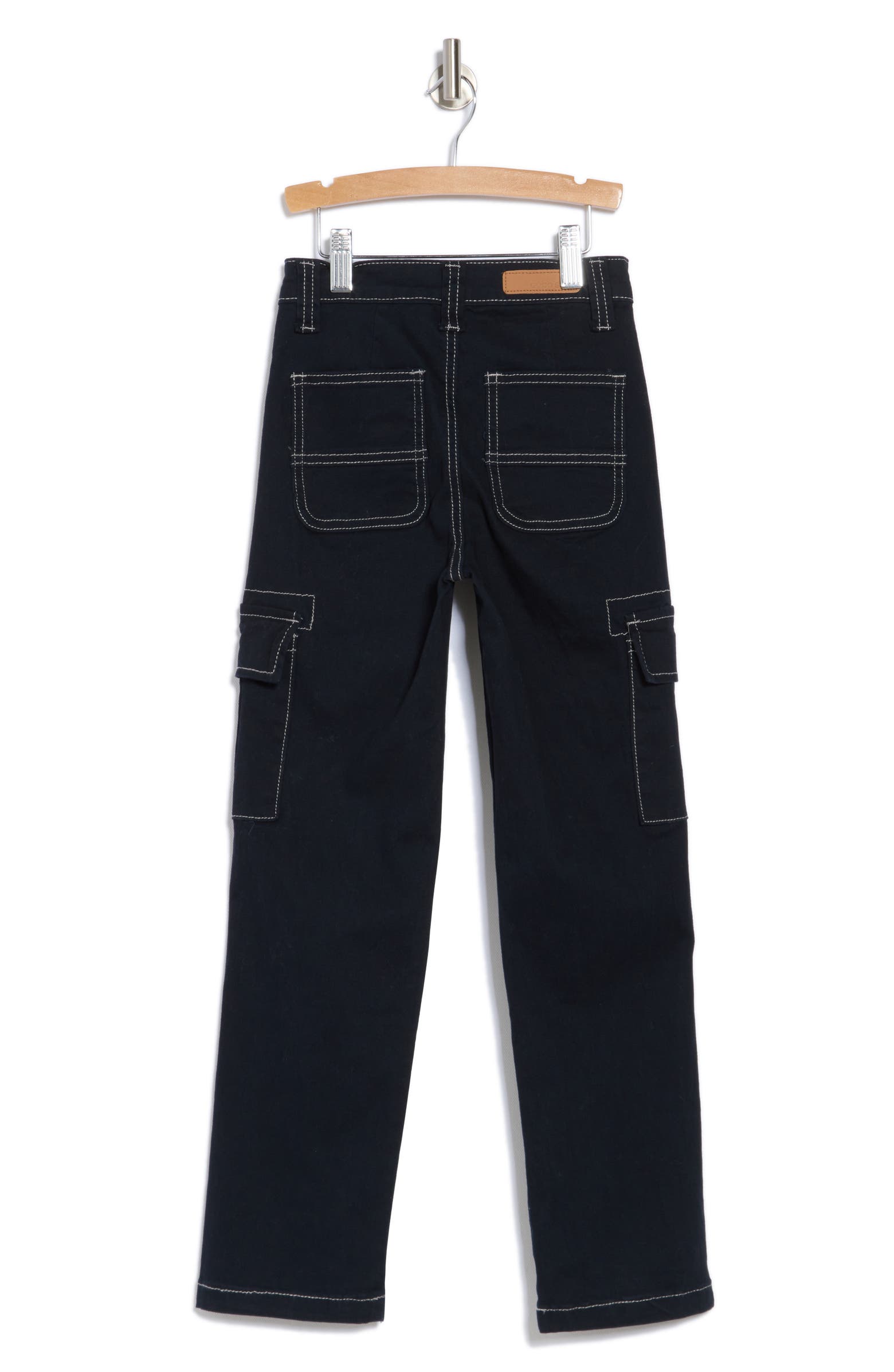 GOGO STAR Kids' Contrast Stitch Twill Pants | Nordstromrack