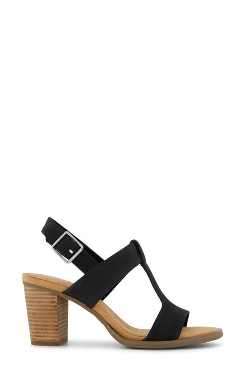 Toms Majorca T-strap Sandal In Black