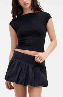 BDG Urban Outfitters Bubble Hem Miniskirt