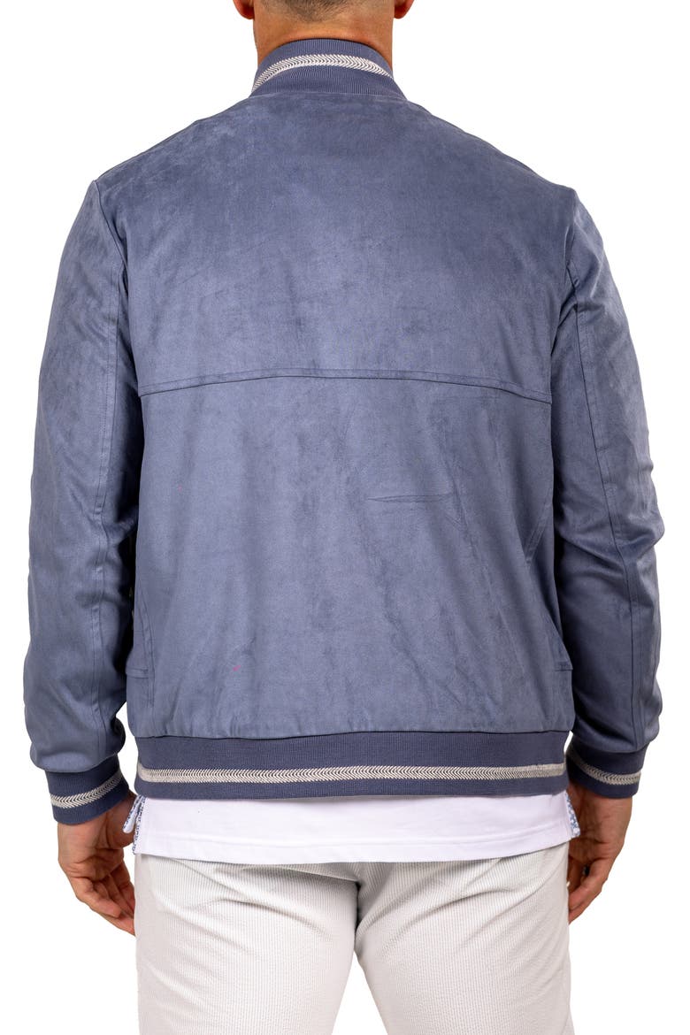 Bomber Jacket, Alternate, color, BLUE