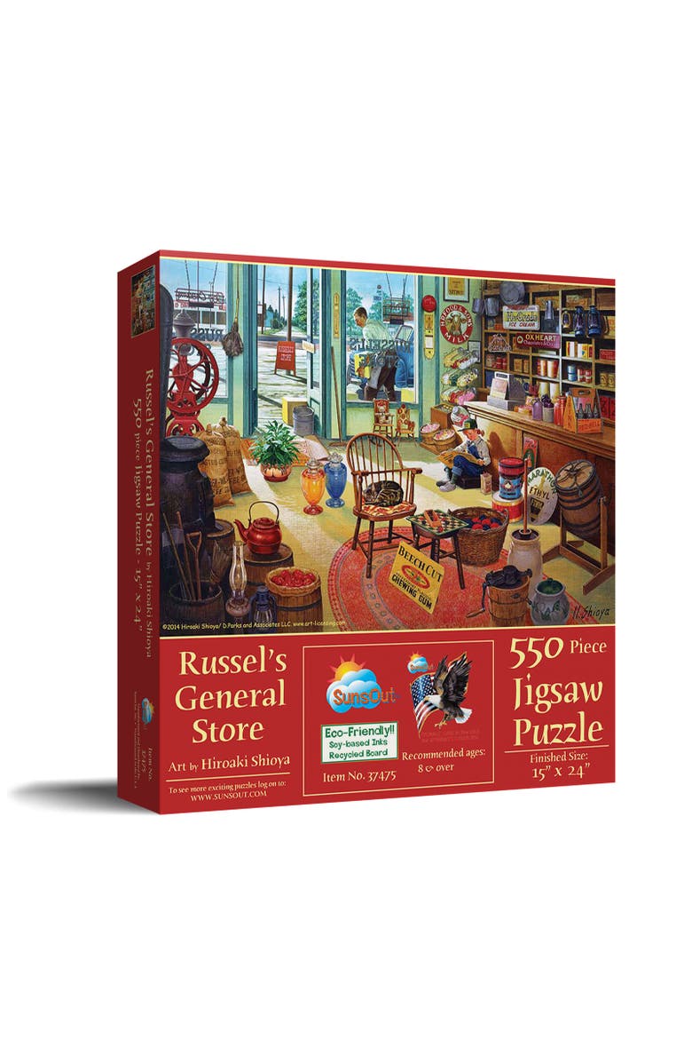 Russel's General Store 550 piece Jigsaw Puzzle for Adults, Main, color, Multicolor