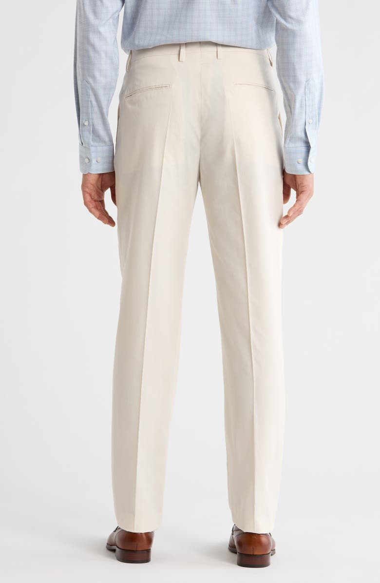 Boglioli Relaxed Pleated Trousers, Alternate, color, Cream