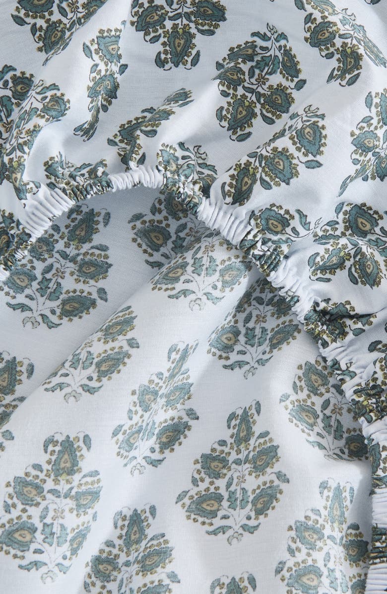 Woven & Weft Daniella Sheet Set, Alternate, color, Turquoise Floral