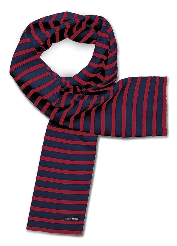 selected navy/red