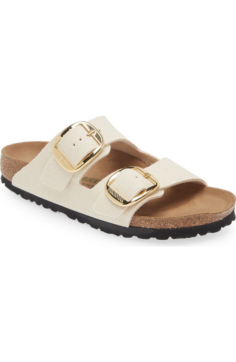 Birkenstock Arizona Big Buckle Canvas Slide Sandal, Main, color,