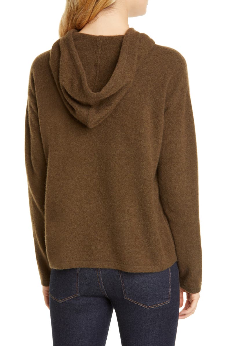Nordstrom Signature Cashmere Hoodie, Alternate, color,