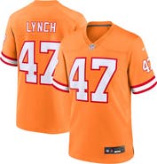 Nike Youth Nike John Lynch Orange Tampa Bay Buccaneers Retired Player Game Jersey