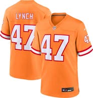 Nike Youth Nike John Lynch Orange Tampa Bay Buccaneers Retired Player Game Jersey