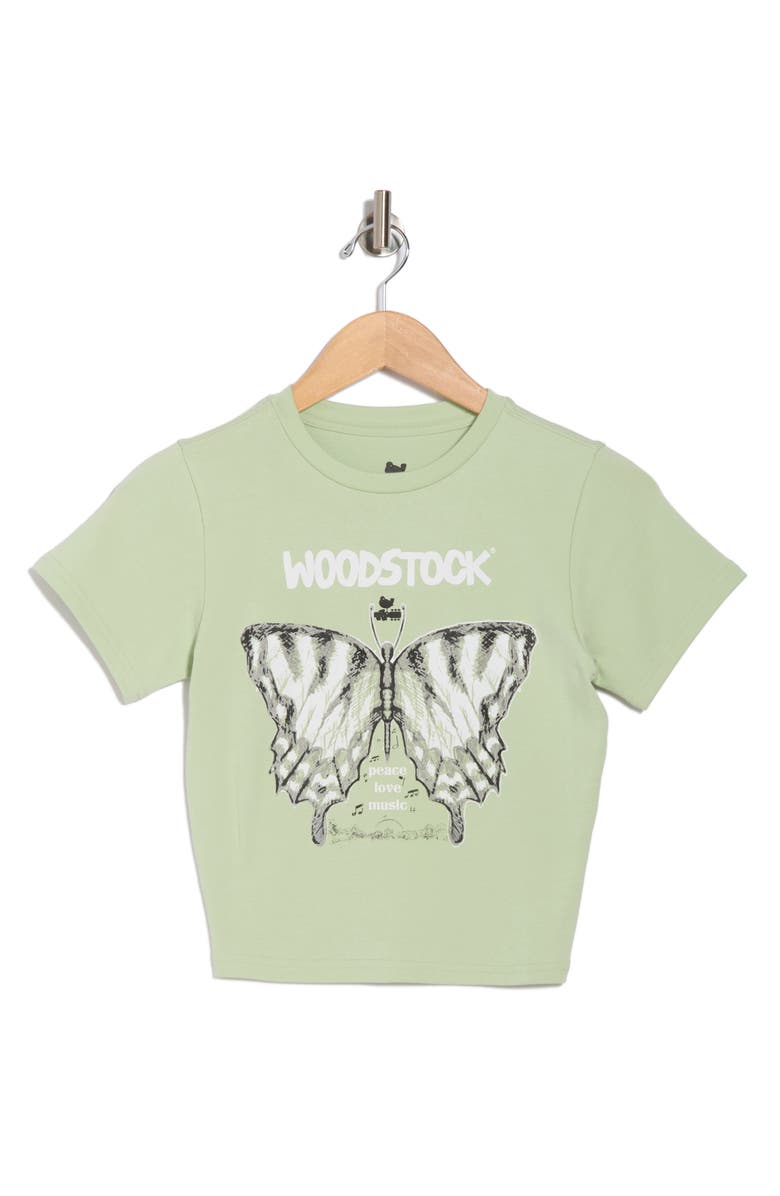 Philcos Butterfly Graphic T-Shirt, Alternate, color, Green - Sage