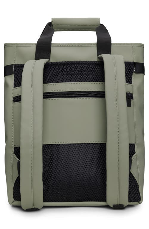 Rains Texel Waterproof Tote Backpack In Sand