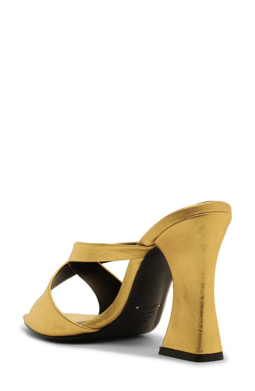 Schutz Glenda Sandal In Gold