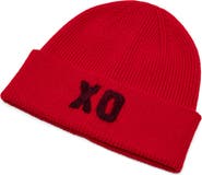 Frances Valentine XO Embroidered Beanie