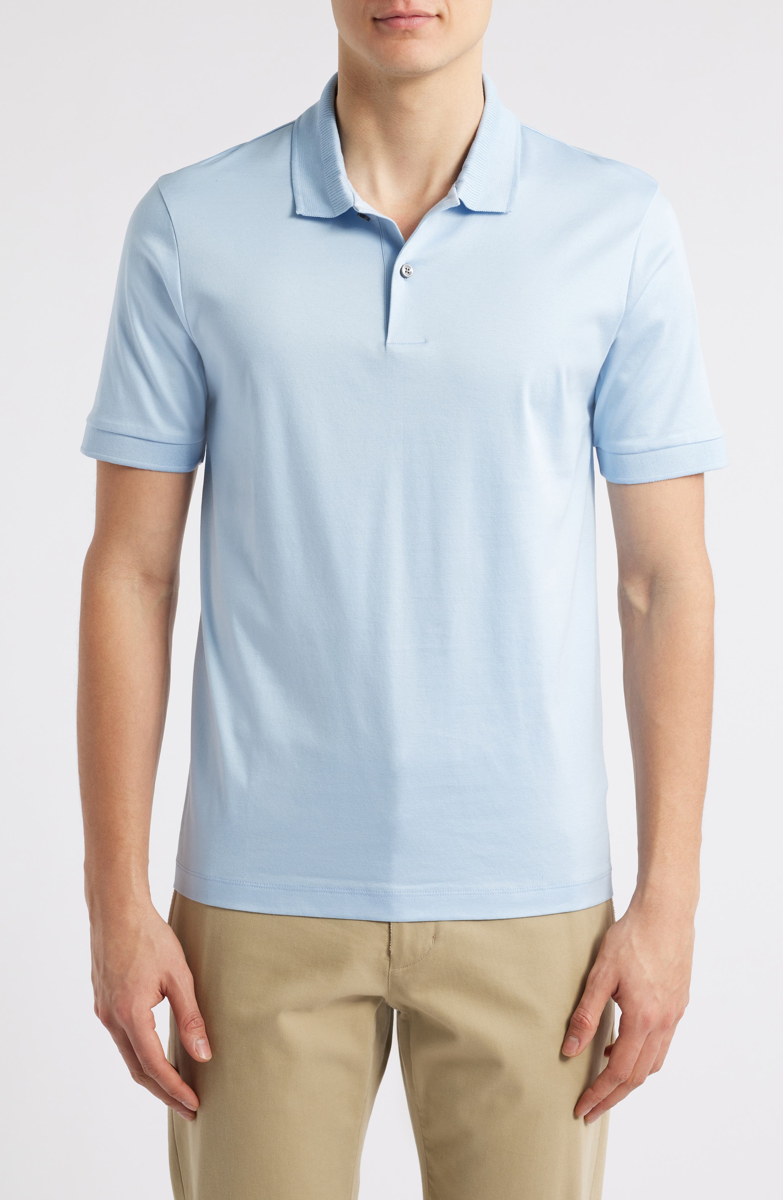 BOSS Phillipson Mercerized Cotton Polo