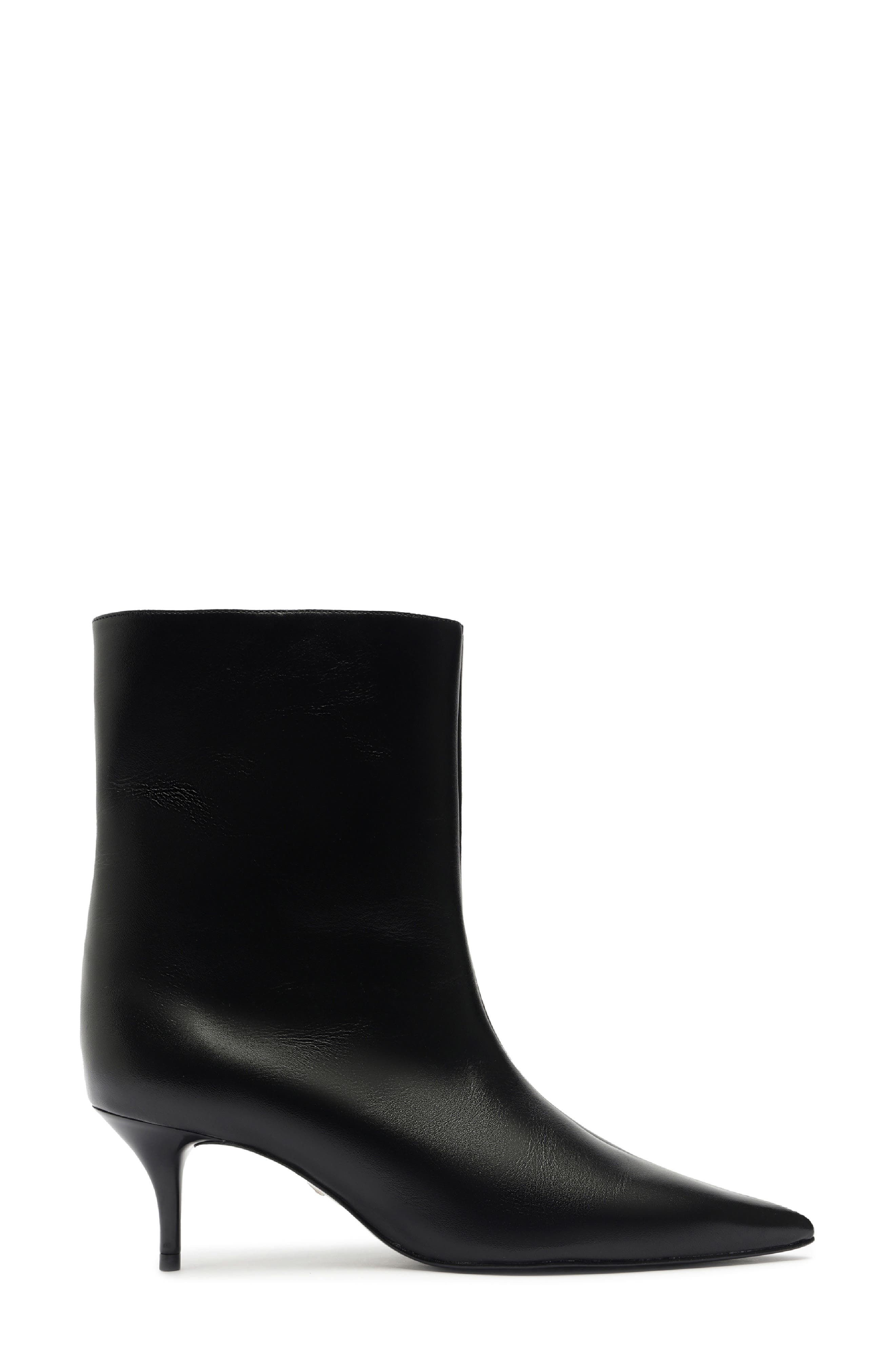 Schutz Frances Pointed Toe Bootie, Alternate, color, 