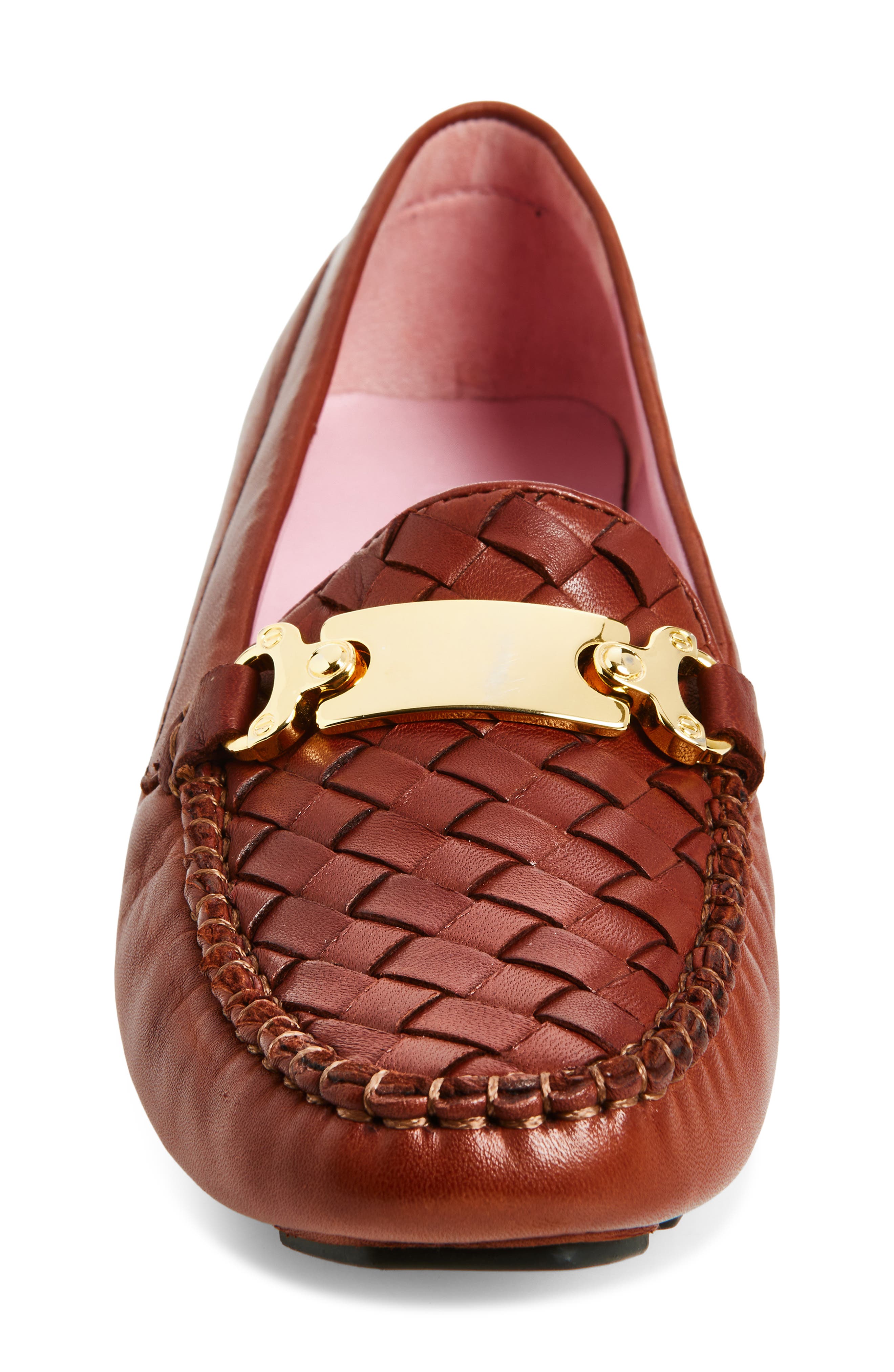 Mirror Driving Loafer, Alternate, color, LUGGAGE