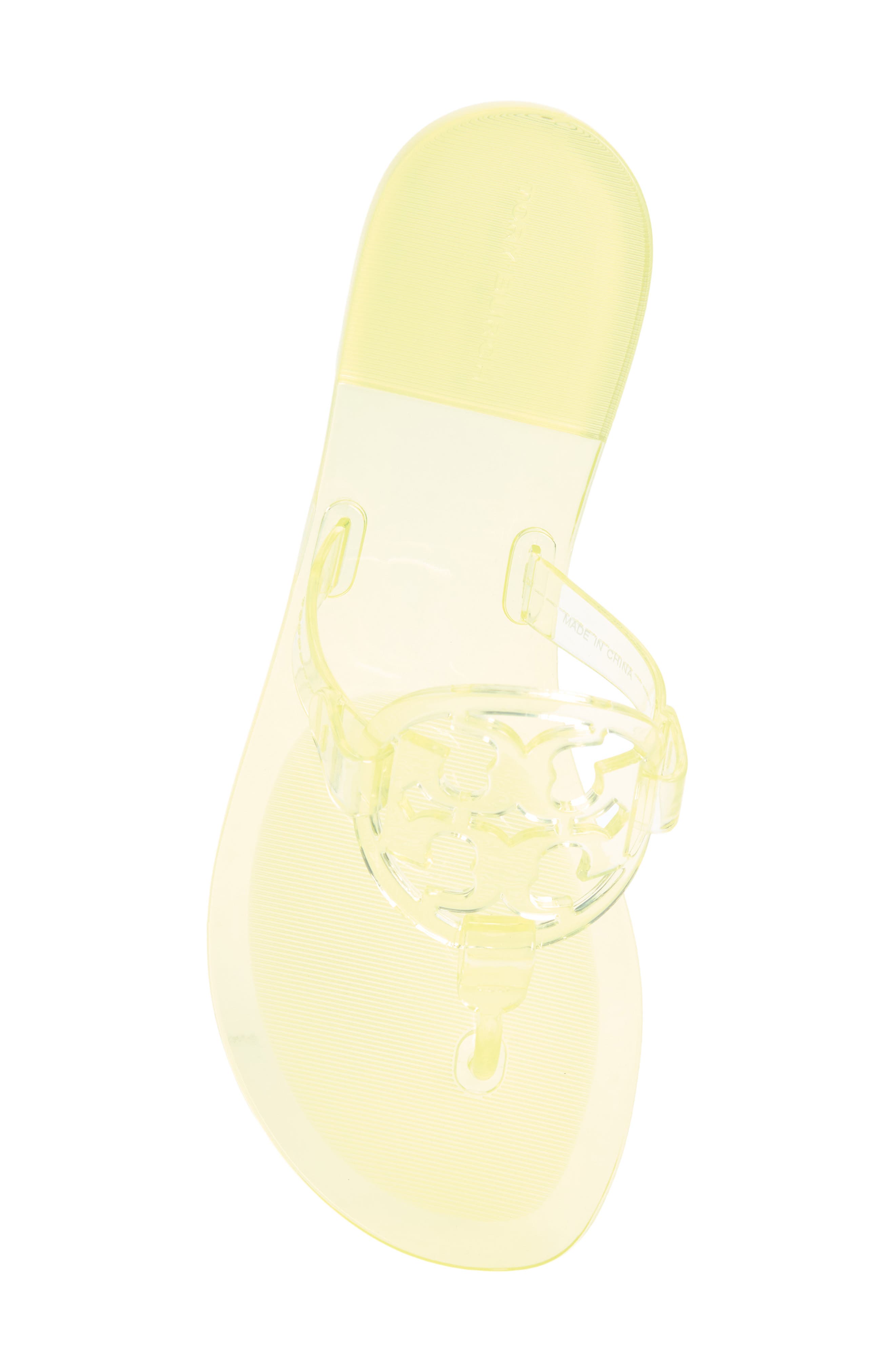 Miller Jelly Flip Flop, Alternate, color, SUNSHINE YELLOW