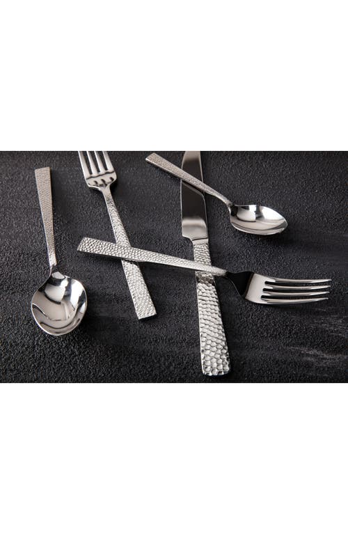 Fortessa Stainless Steel 18/0 Nomad 20pc Place Setting In Silver