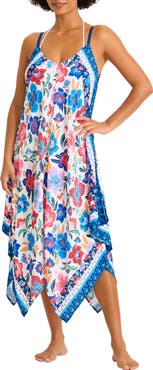 Tommy Bahama Tropi Flora Scarf Sundress