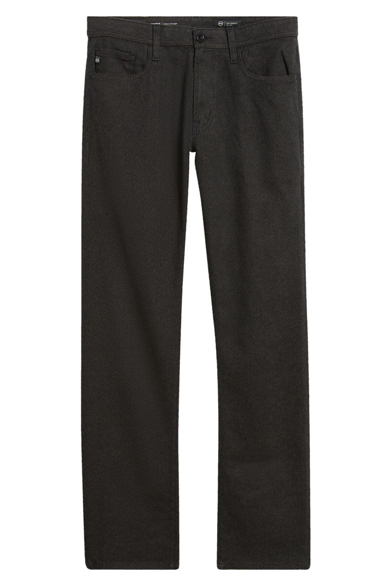 Protégé Straight Leg Jeans, Main, color, HERRINGBONE BLUES MULTI