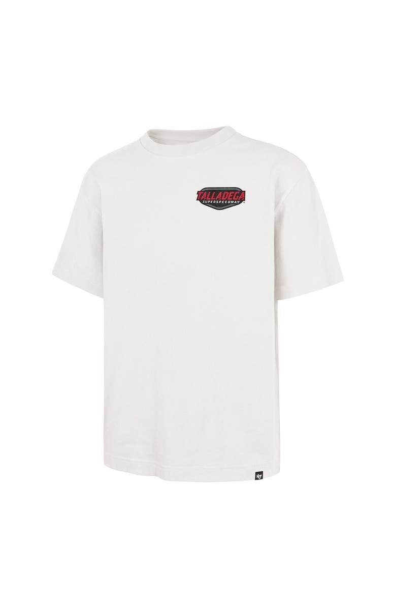 '47 Men's '47 White Talladega Superspeedway Backer T-Shirt, Alternate, color, White