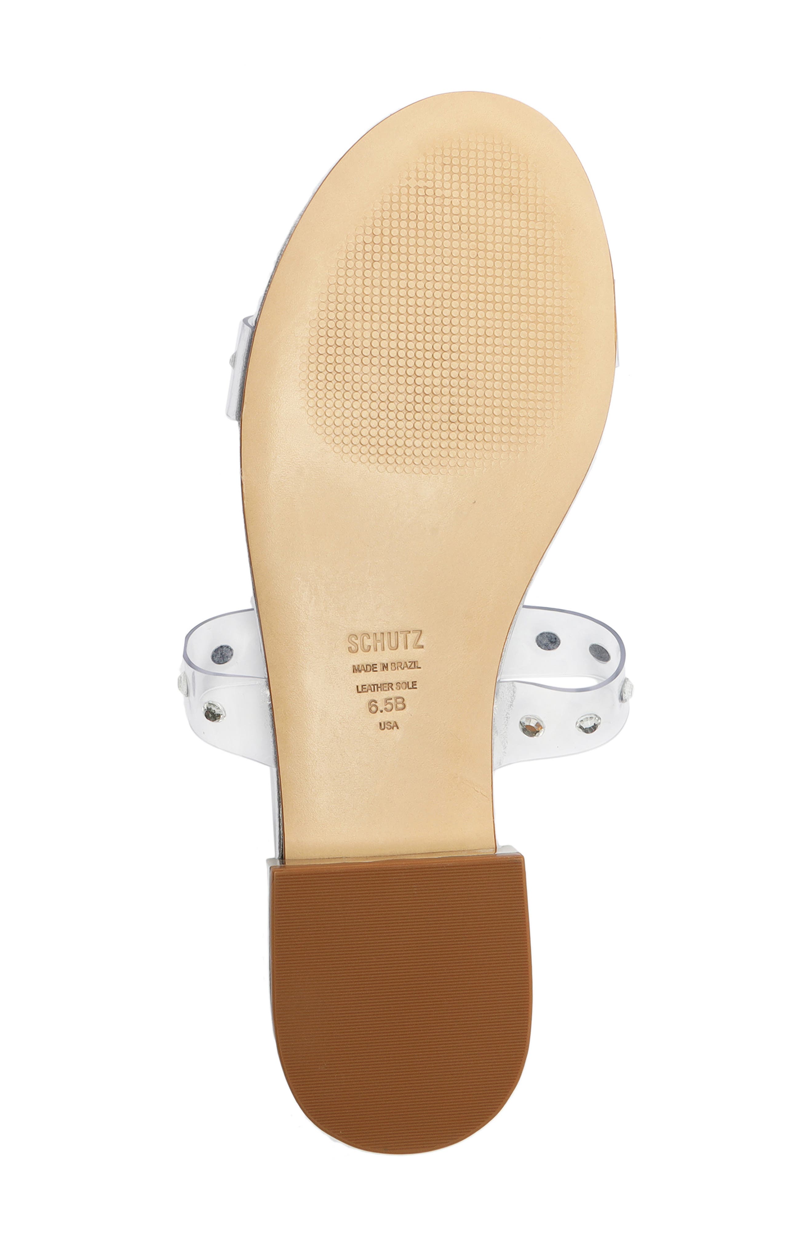 Schutz Arielle Clear Slide Sandal, Alternate, color, 