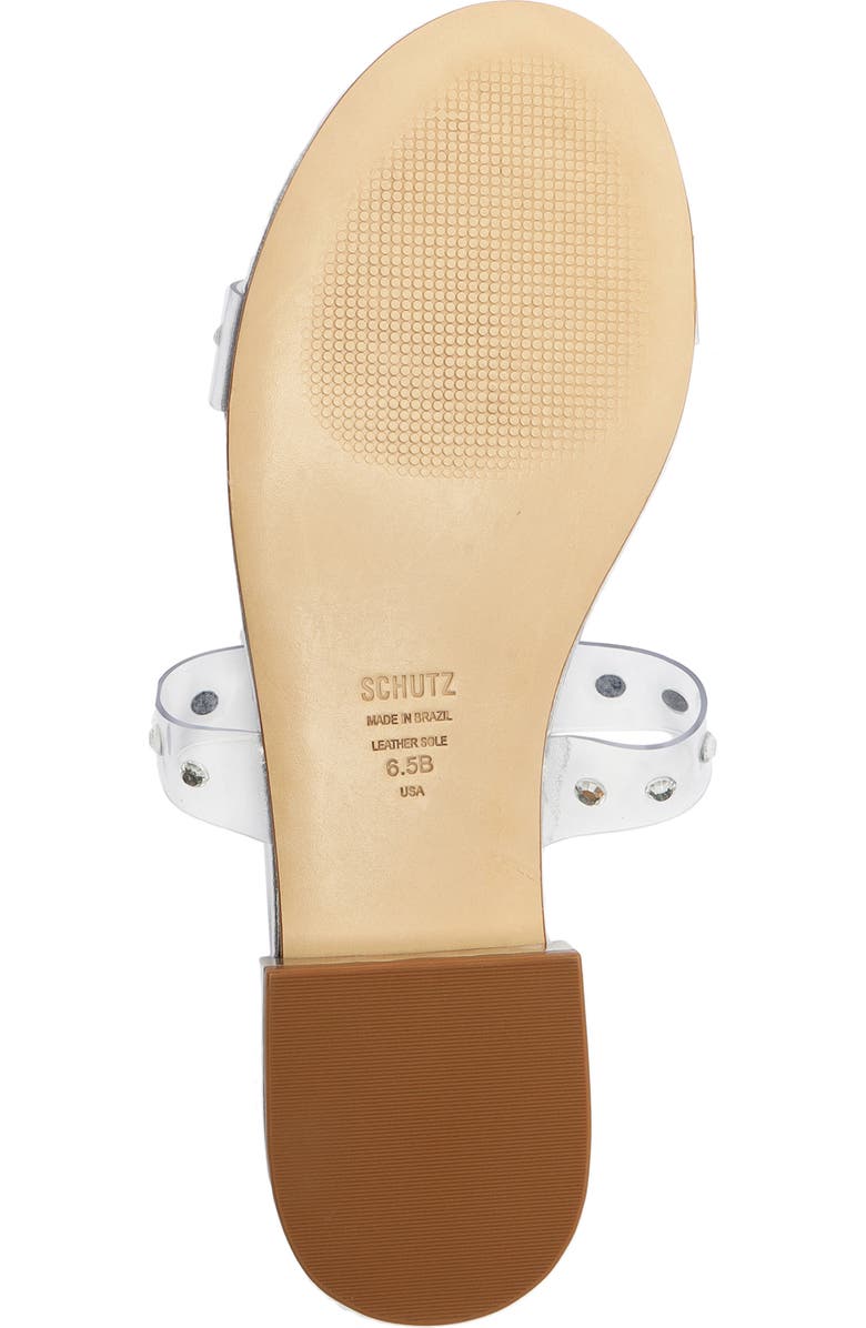 Schutz Arielle Clear Slide Sandal, Alternate, color,