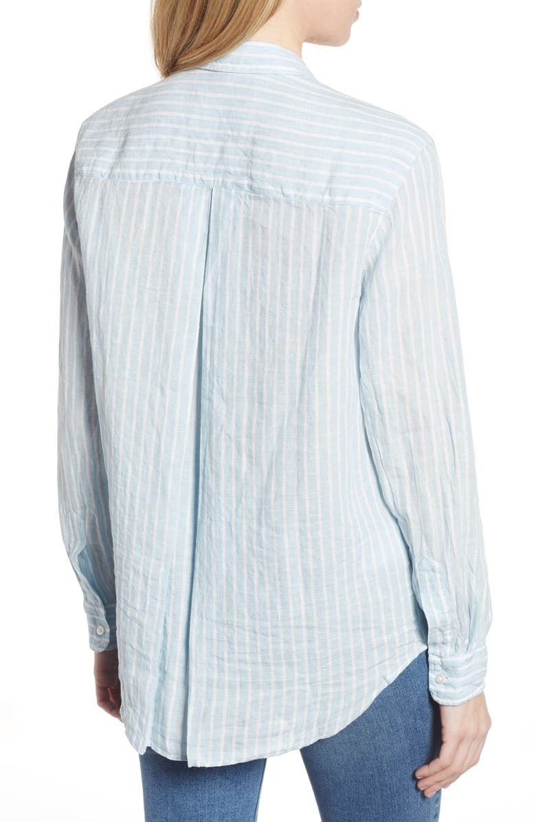 Grayson The Hero Linen Shirt, Alternate, color,