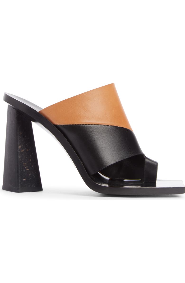 Givenchy Show Square Toe Slide Sandal, Alternate, color,