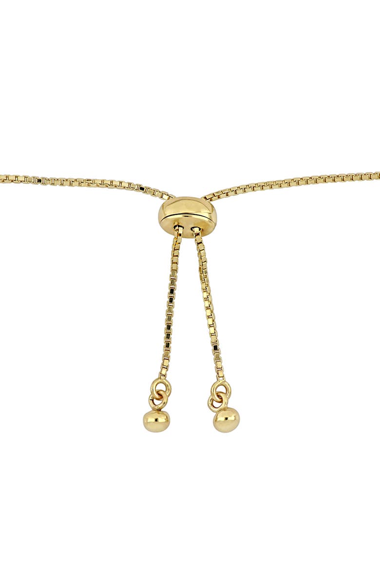 Diamond Adjustable Bolo Bracelet 14k, Alternate, color, 14k Yellow Gold