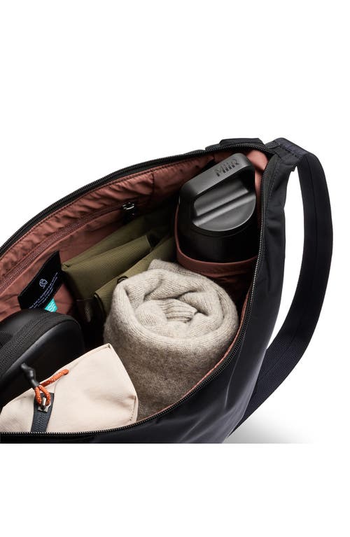 Bellroy Laneway Crescent Crossbody Bag In Black
