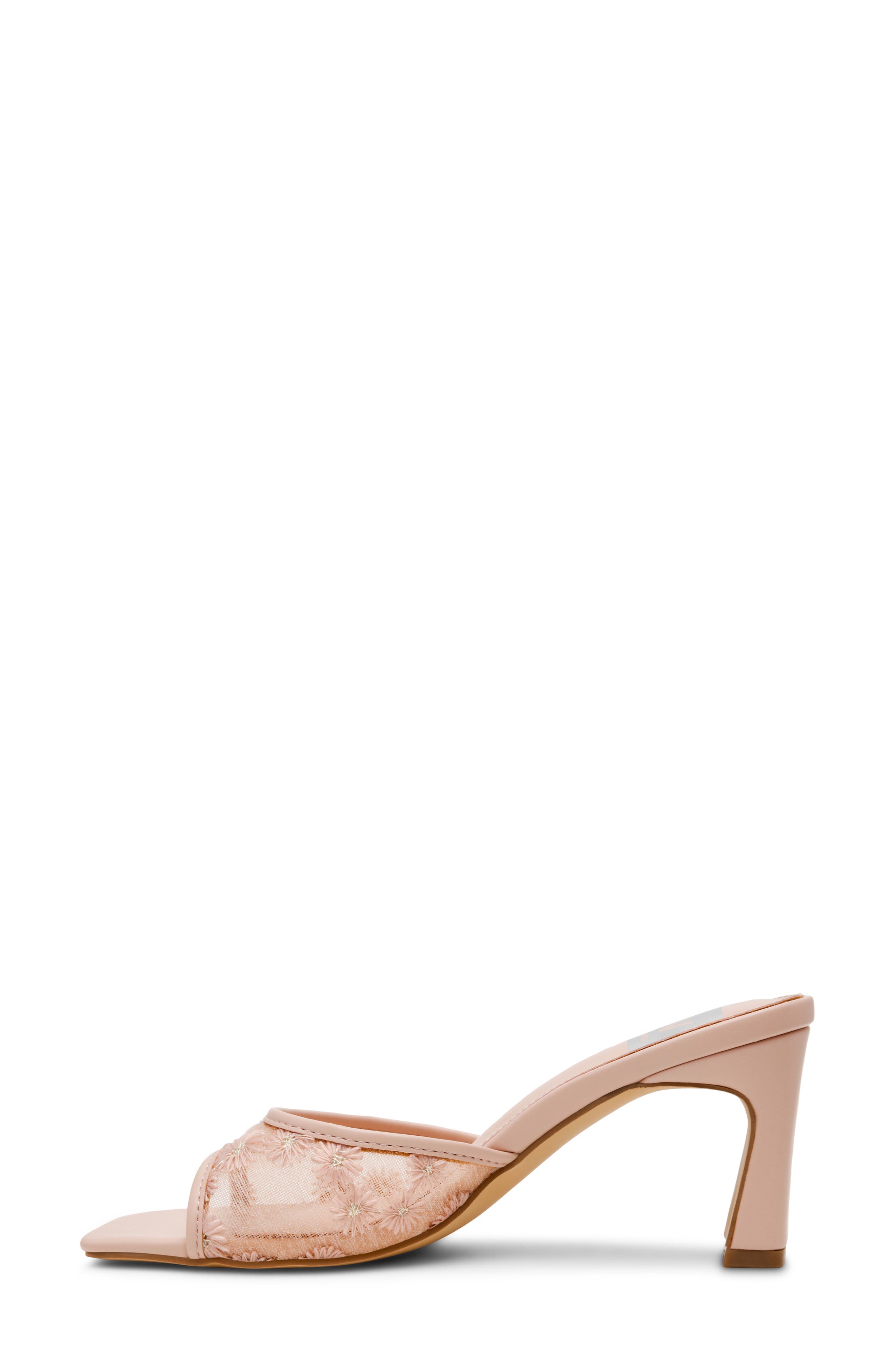 DV by Dolce Vita Lennie Embroidered Mesh Mule Sandal, Alternate, color, Blush