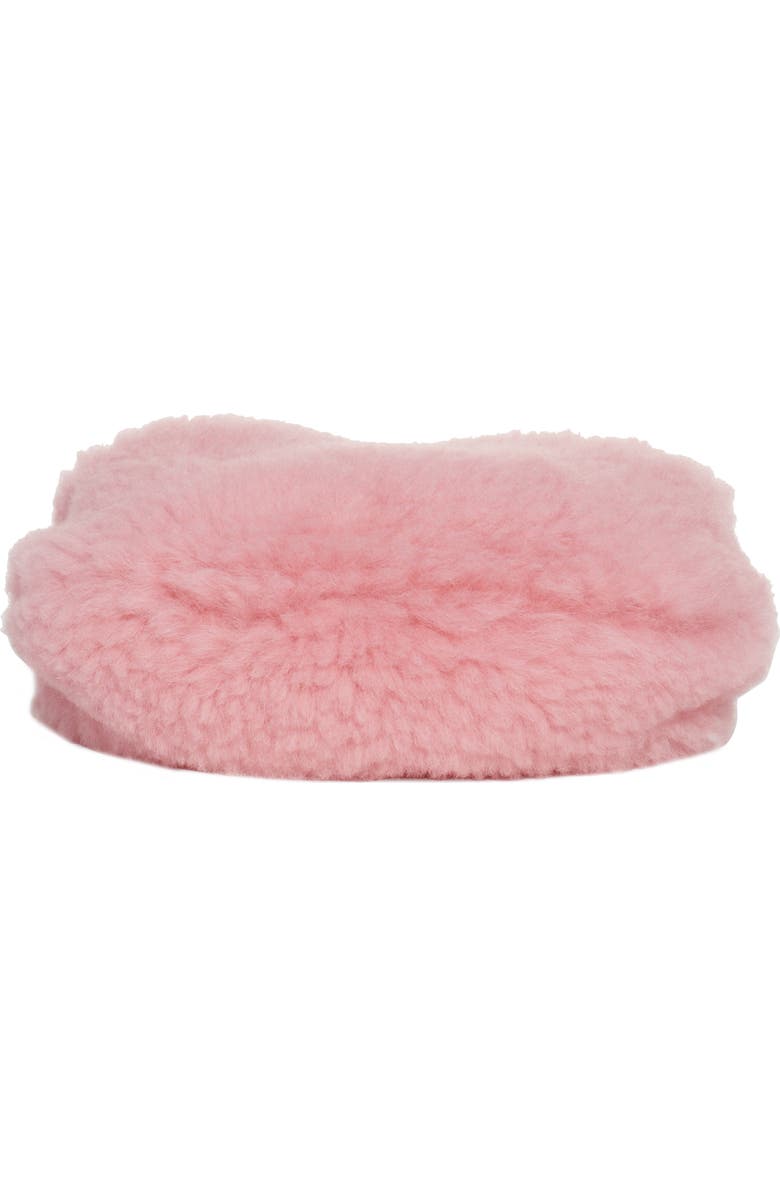 Bottega Veneta Mini Jodie Genuine Shearling Hobo, Alternate, color,