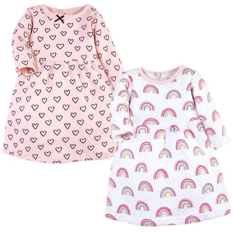Two-Piece Set of Long-Sleeve Dresses