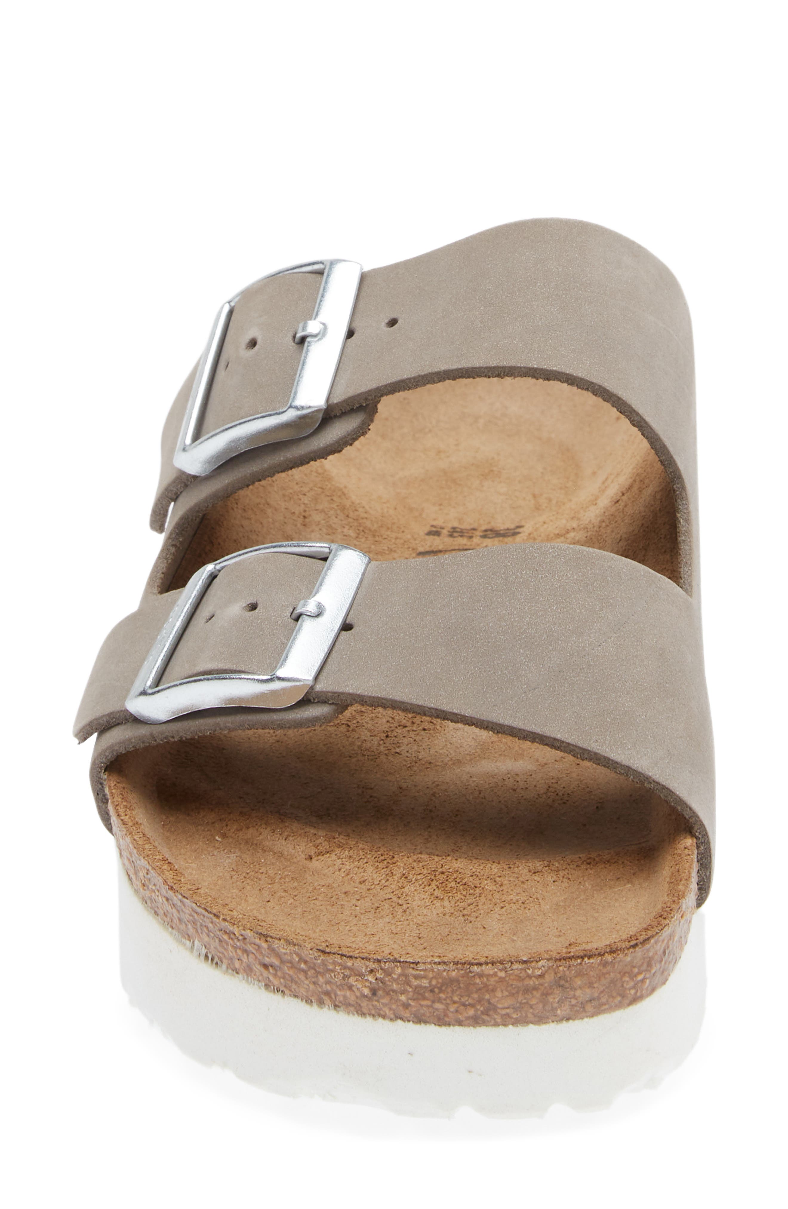 Birkenstock Papillio by Birkenstock Arizona Platform Slide Sandal, Alternate, color, 