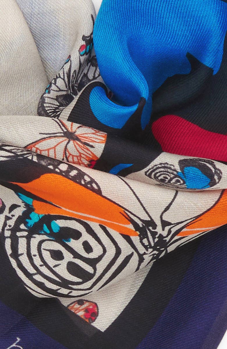 rag & bone Olympus 90 Modal & Silk Scarf, Alternate, color, 