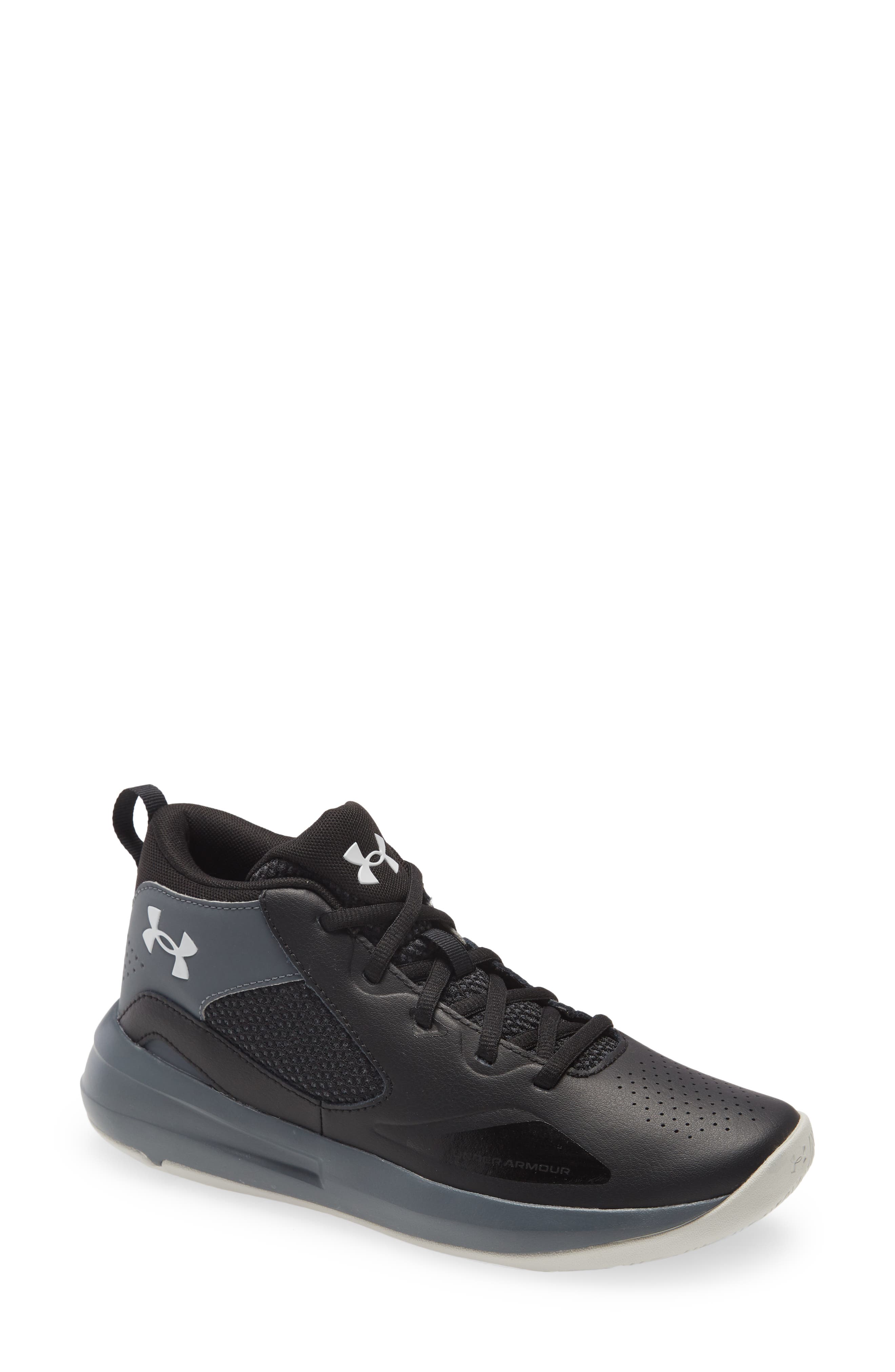 Under Armour Kids' Lockdown 5 Basketball Shoe, Main, color, 