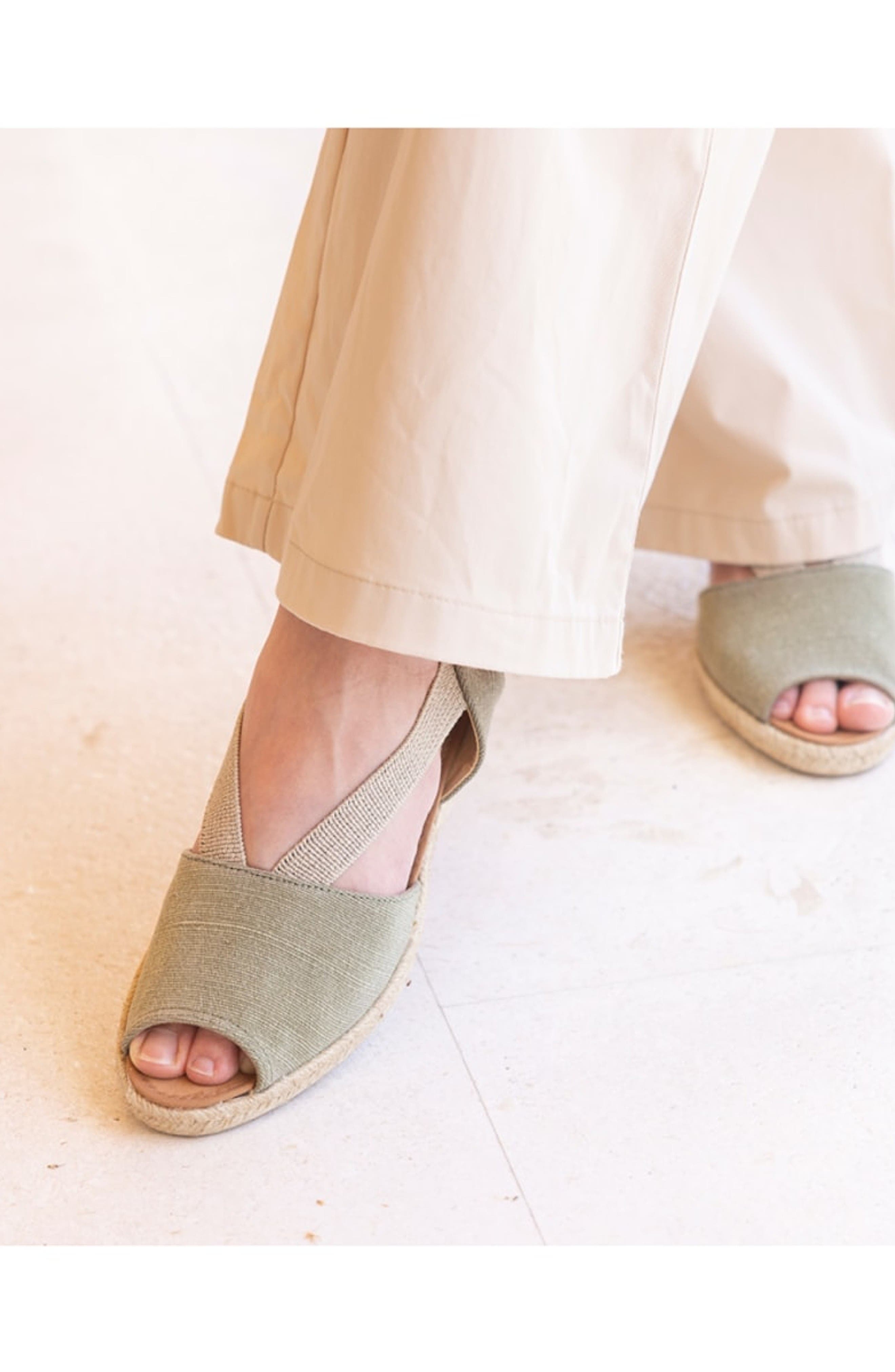 Celia Heeled Sandal, Alternate, color, Olive
