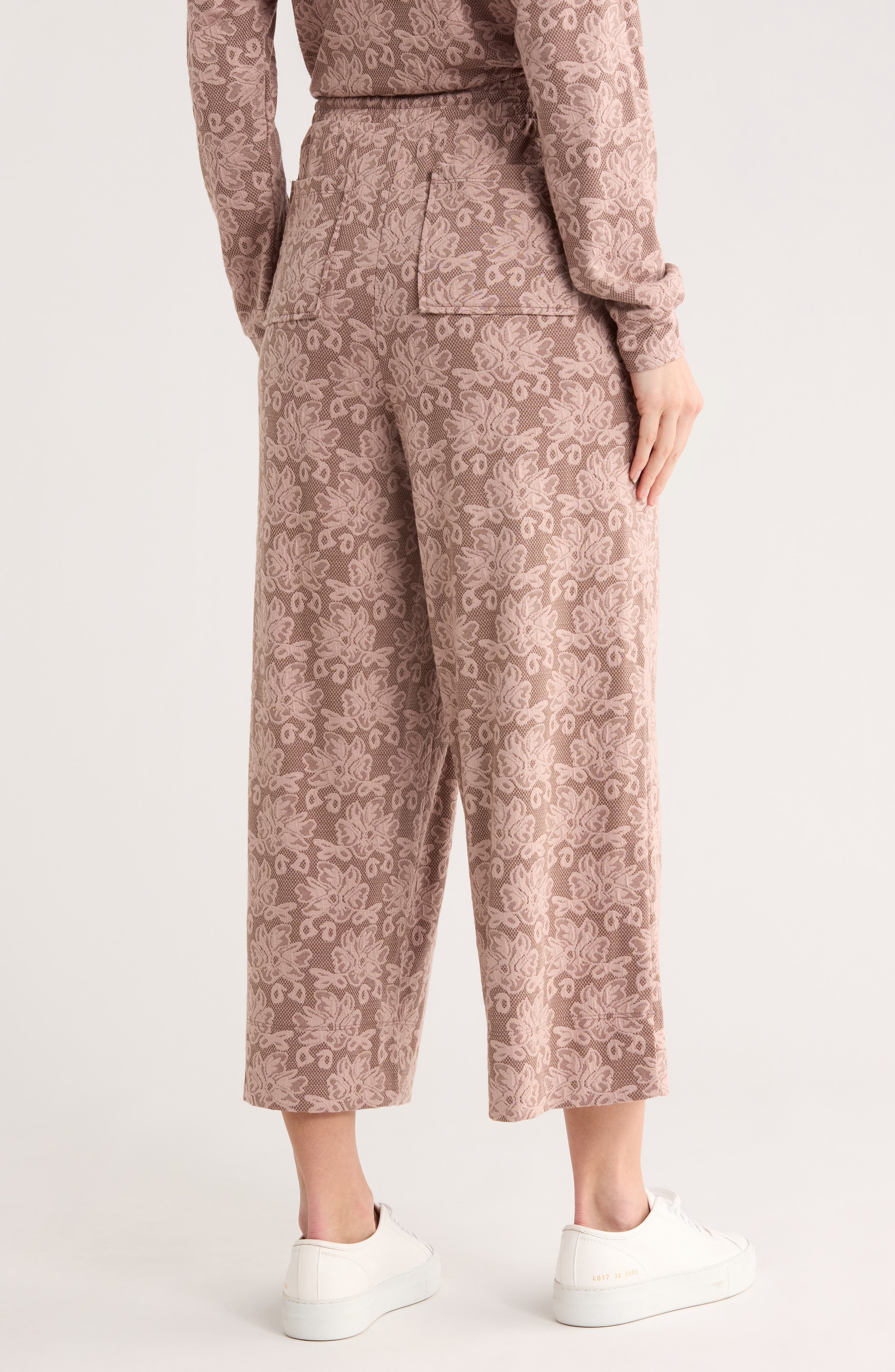 Jacquard Wide Leg Pants - image 4