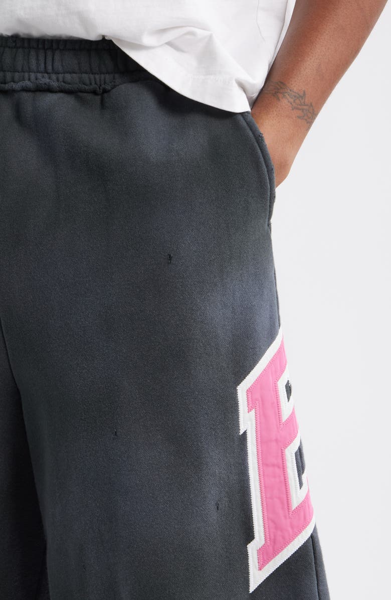 Elwood Fireside Sweat Shorts, Alternate, color, Washed Black