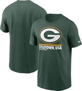 Nike Men's Nike Green Green Bay Packers Hometown Collection Title Town T-Shirt