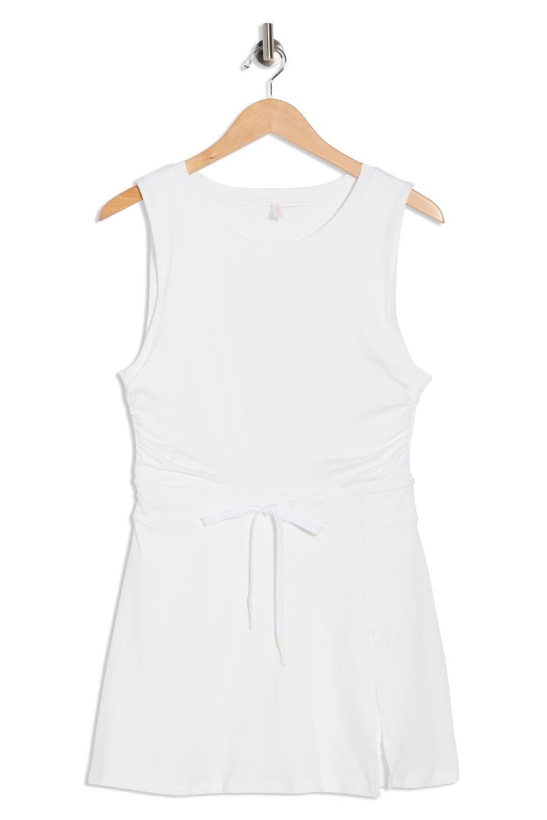 Easy Does It Athletic Dress, Alternate, color, WHITE