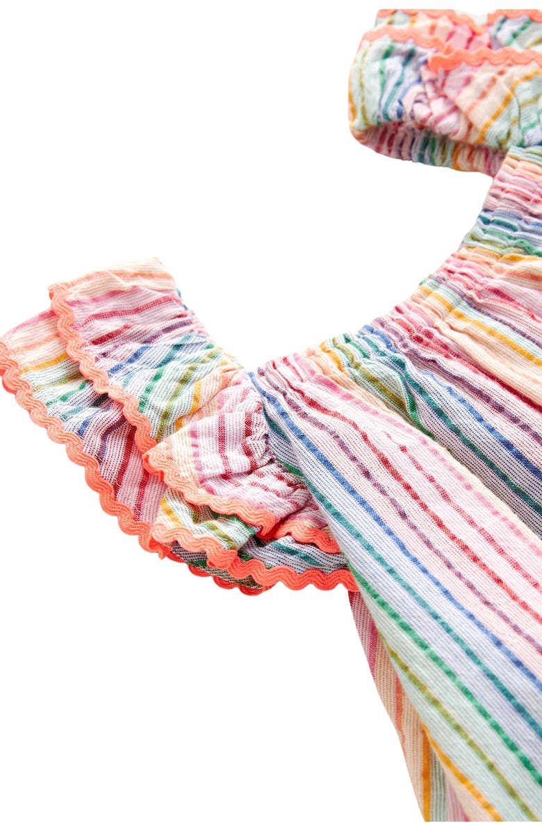 NEXT Kids' Stripe Cotton Romper, Alternate, color,