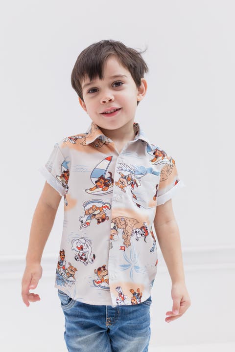 Hawaiian Button-Down Shirt