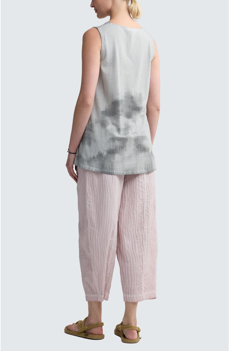 LUUKAA Edrie Garment-Dyed Tank Top, Alternate, color, Ash Grey
