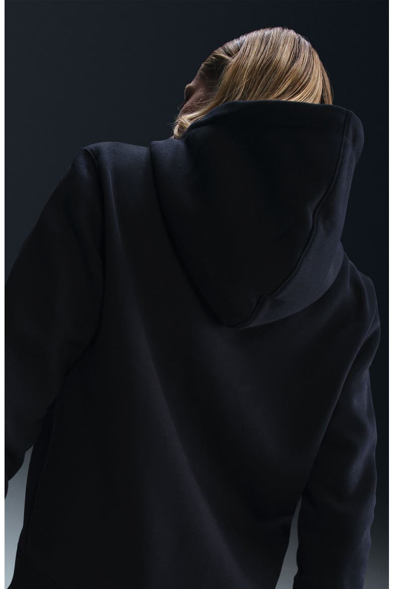 Sportswear Phoenix Fleece Full Zip Hoodie, Alternate, color, BLACK/ SAIL