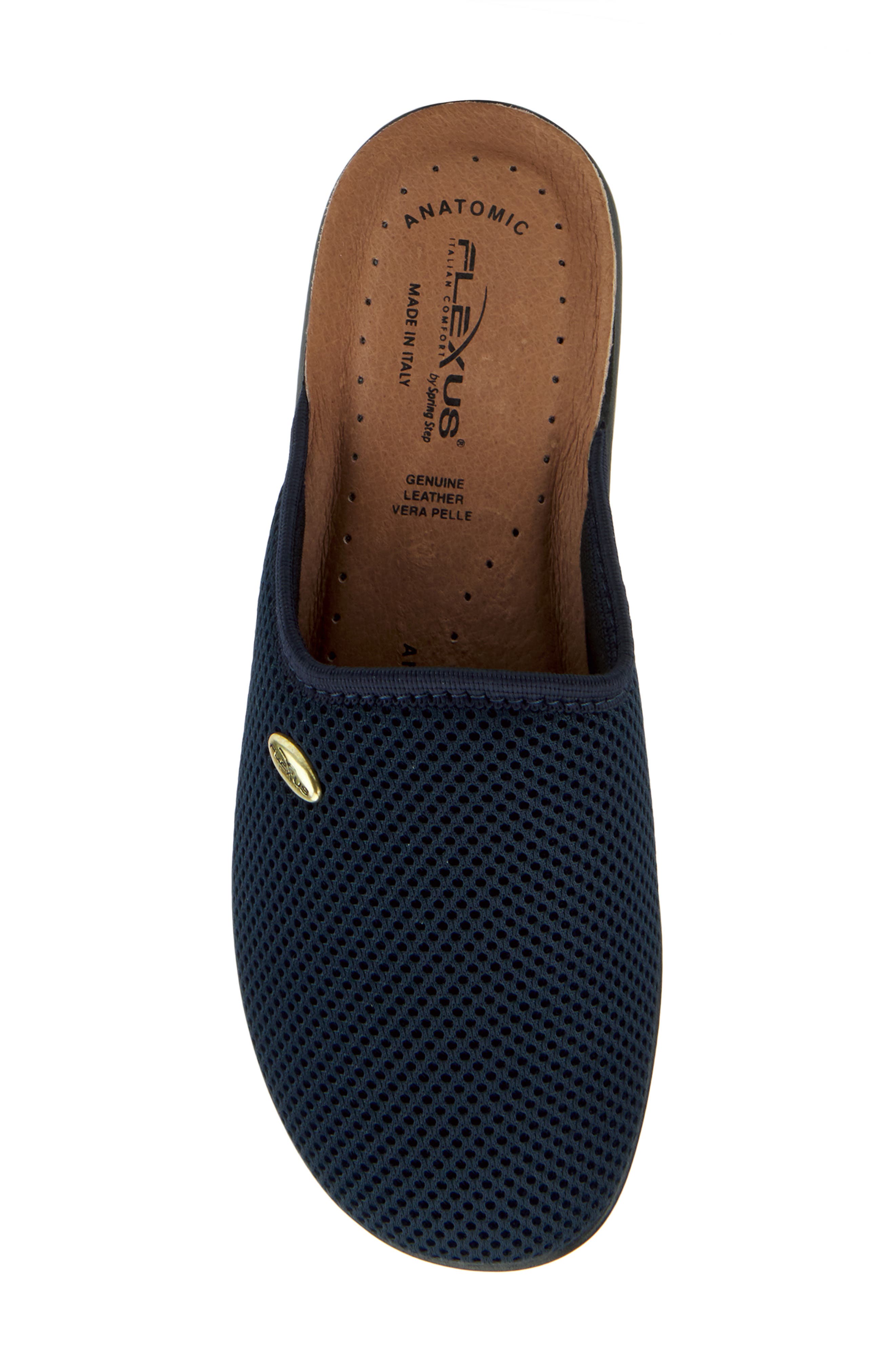 Scuff Slipper, Alternate, color, NAVY FABRIC