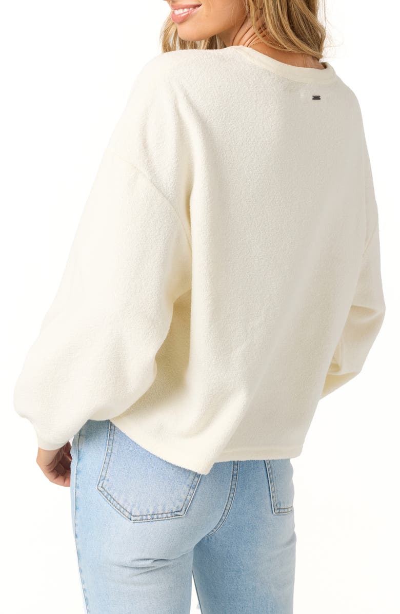 O'Neill Wavelength Terry Sweatshirt, Alternate, color, Winter White