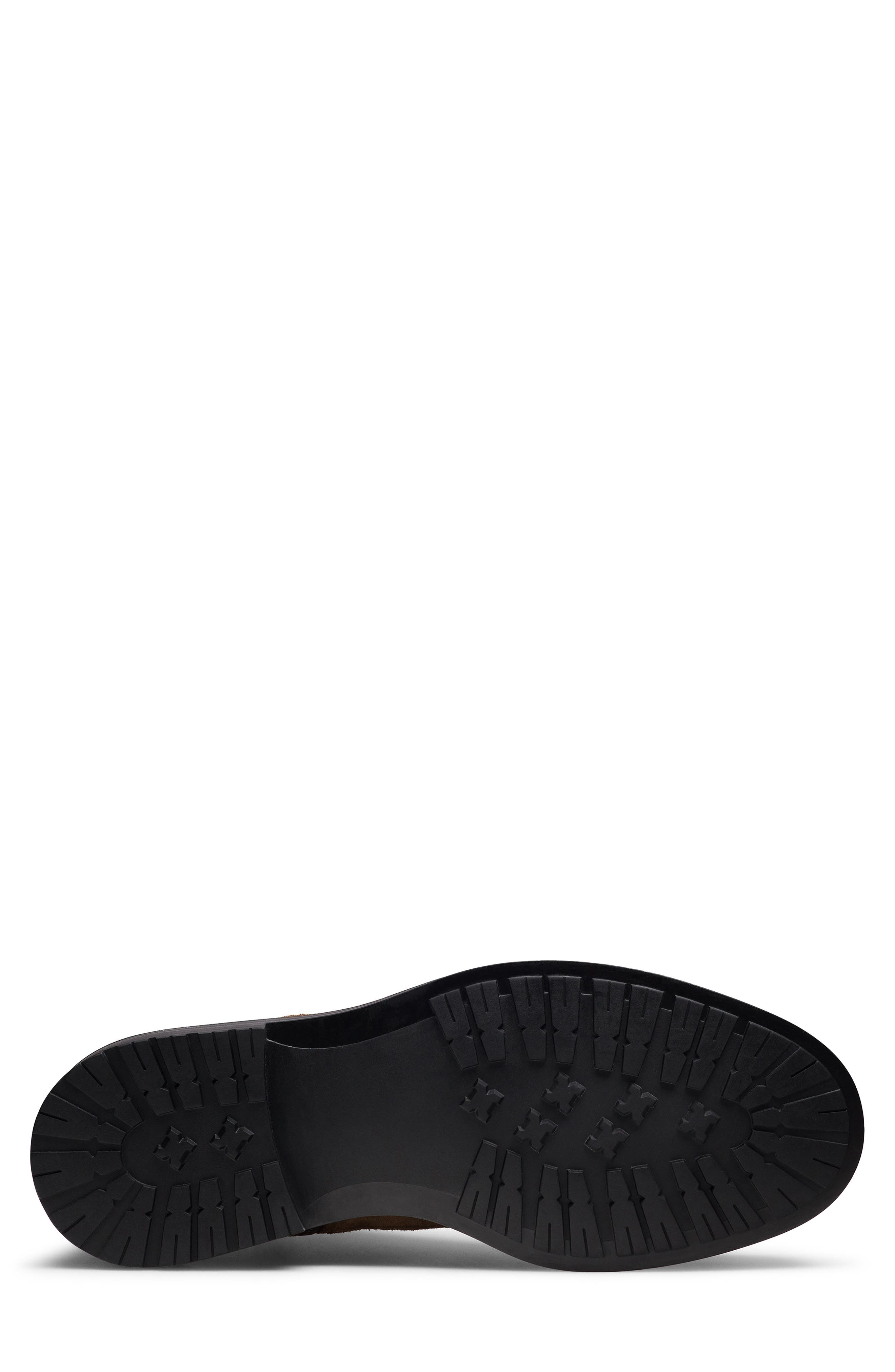 Mercio Leather Wingtip Boot, Alternate, color, CASTORO SUEDE