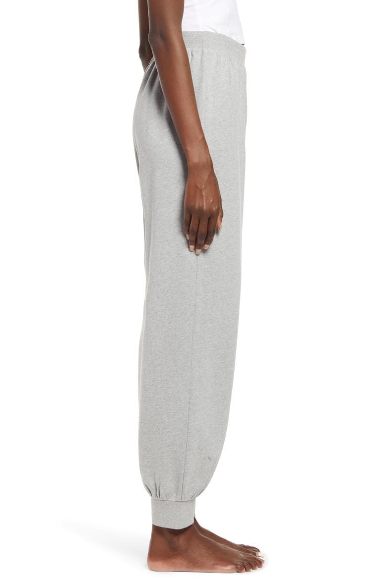 Organic Cotton French Terry Joggers, Alternate, color, GREY HEATHER
